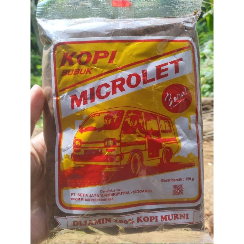 

KOPI BUBUK MIKROLET 100% KOPI MURNI