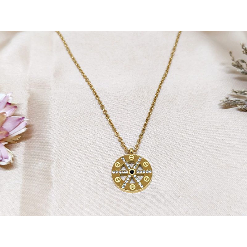 Titanium Kalung Model Bulgari