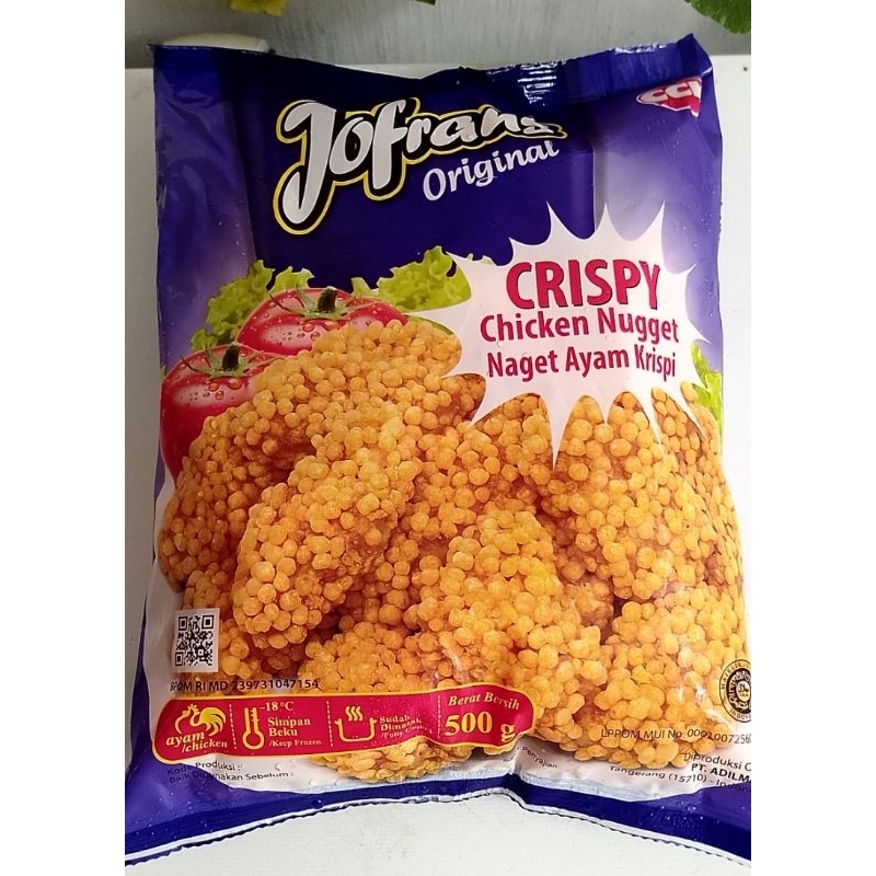 

jofrans crispy chicken nugget 500 gram