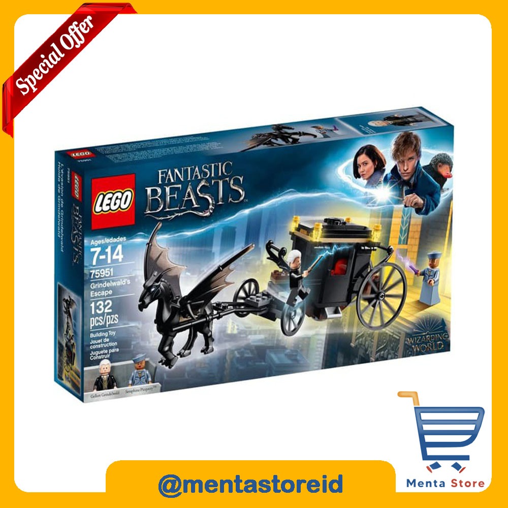 LEGO Fantastic Beasts 75951 Grindelwald's Escape Magic Beast The Crime