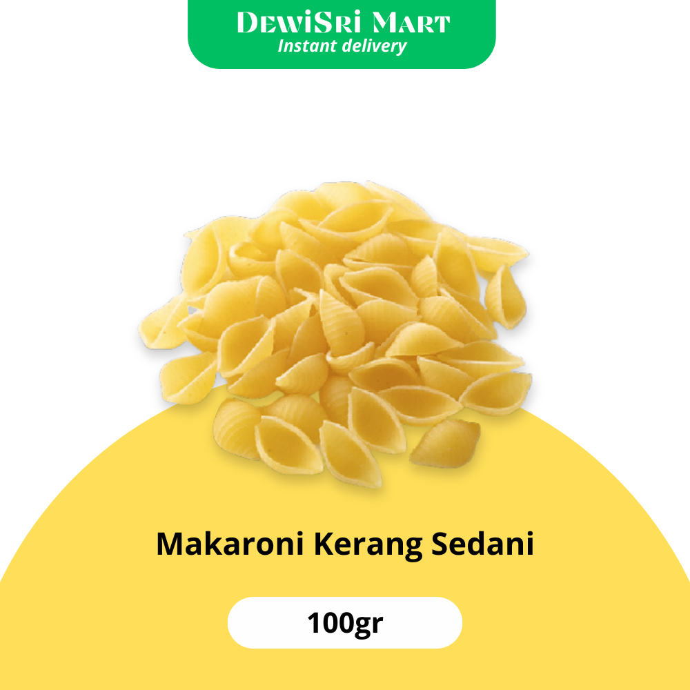 

Makaroni Kerang Sedani 100gr