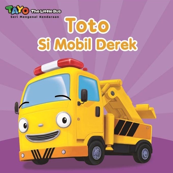 Boardbook Tayo Seri Mengenal Kendaraan: Toto Si Mobil Derek [Noura Books]