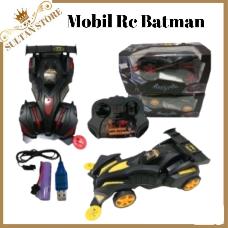 Mobil Remote Control Batman Bisa Di Cas Murah Rc Batman Cas Mobil Remot Kontrol Batman