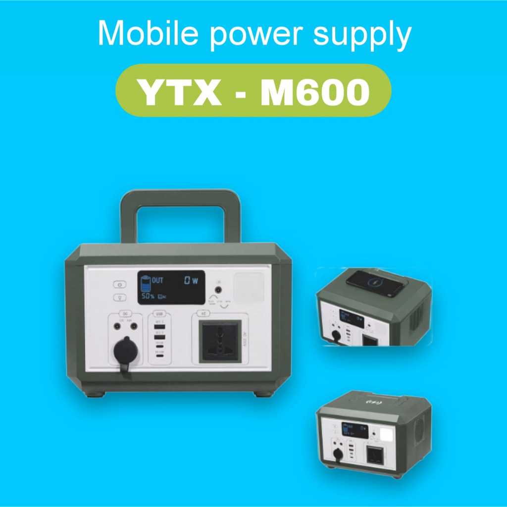 YTX-M600 Outdoor Portable Power Supply / Power Station