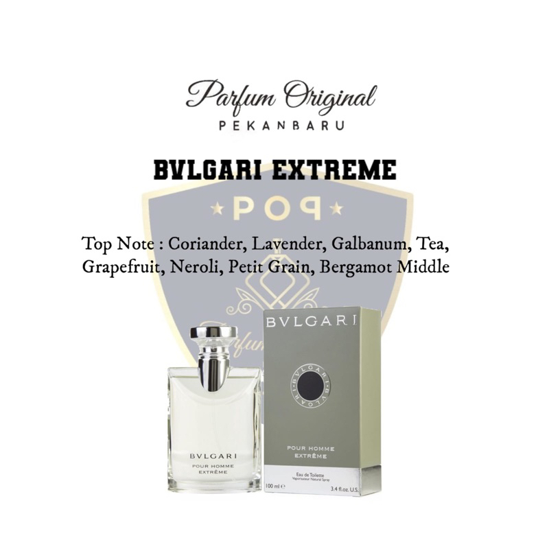Bvlgari Extreme-parfum original store garansi