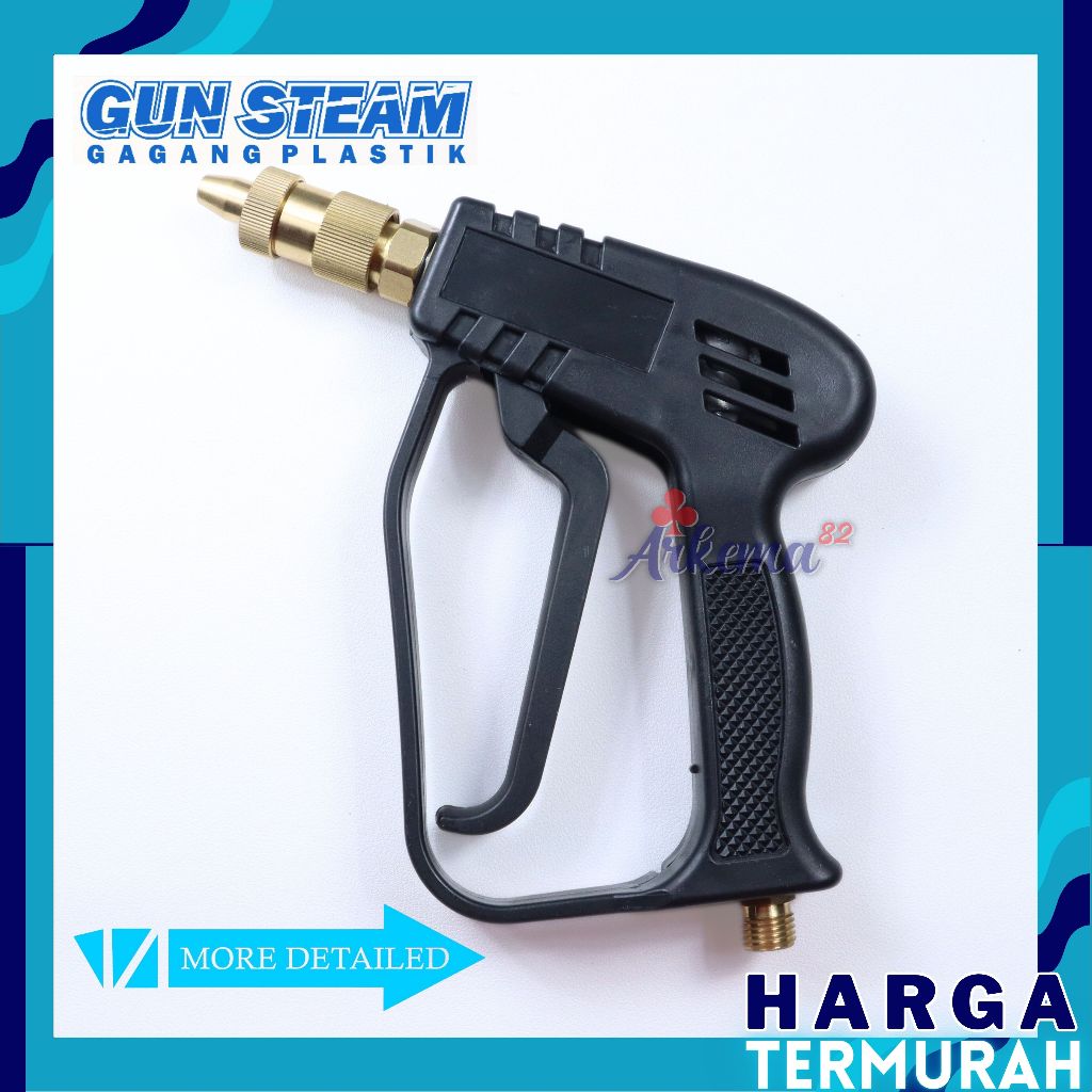 GUN STEAM UMUM | STANG STEAM | PISTOL STEAM | GUN JET CLEANER | GUN STEAM PENDEK | TEMBAKAN STEM
