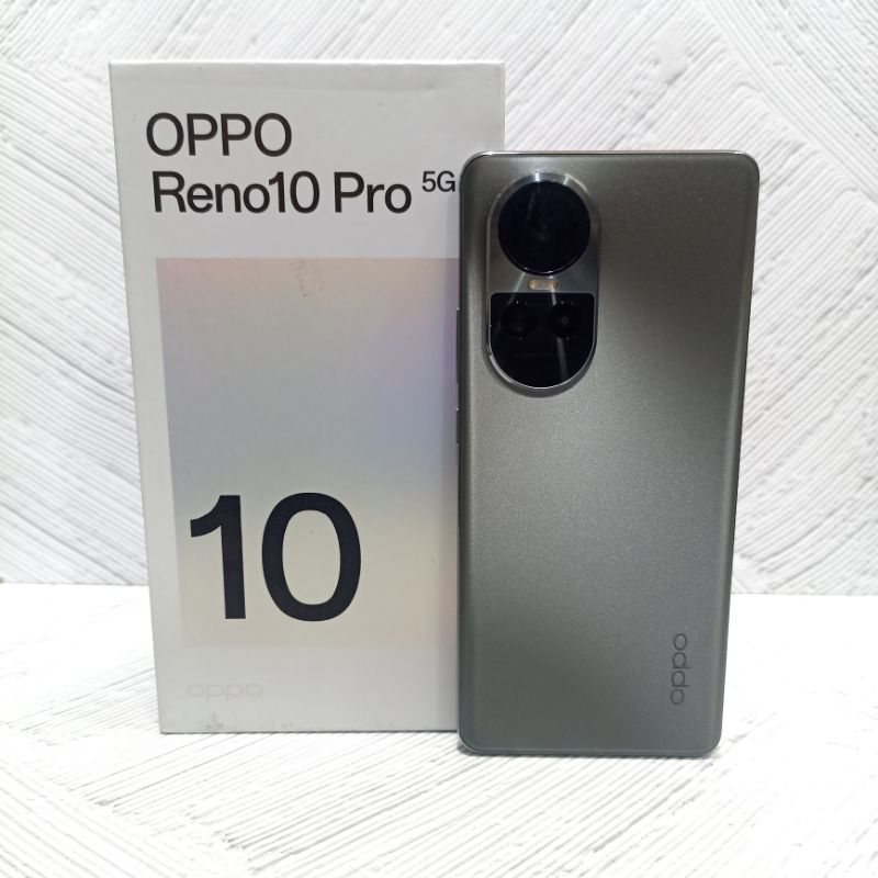 Oppo Reno 10 Pro 5G 12/256 GB Handphone Second Bekas Fullset