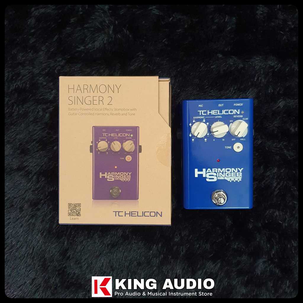 TC Helicon Harmony Singer 2 Vocal Effect Stompbox Pedal