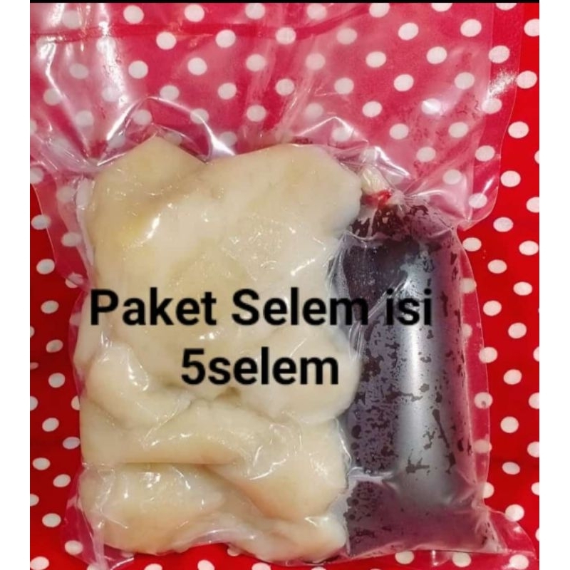 

Pempek Palembang Asli Ikan Tenggiri Paket Kapal Selem Besar