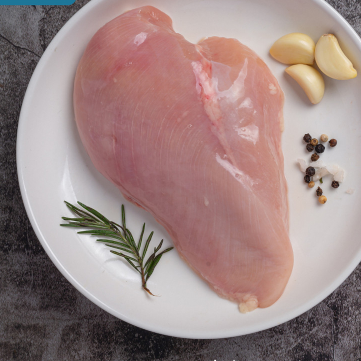 

Dada Ayam Fillet Tanpa Kulit & Tulang | Chicken Breast Boneless Skinless