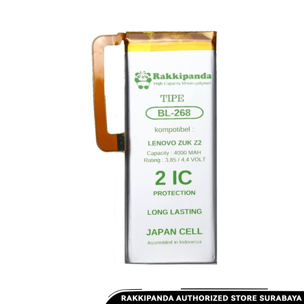 Baterai Rakkipanda BL268 Lenovo Zuk Z2