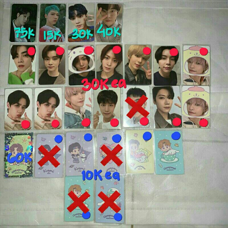 PC PHOTOCARD NCT X SANRIO
