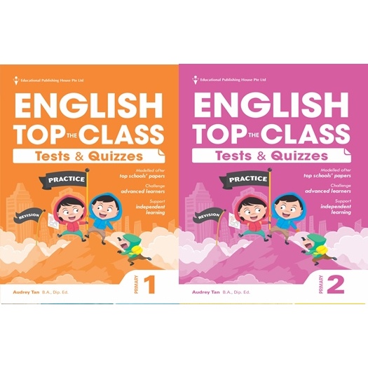 English Top The Class: Tests and Quizzes  | Buku Latihan Soal SD - lb