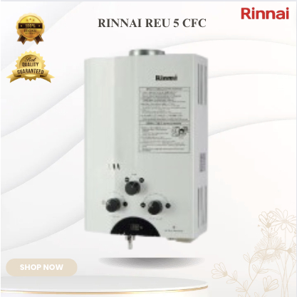 Rinnai Water Heater REU 5 CFC Water heater REU 5 CFC/REU5CFC/REU-5CFC/PEMANAS ORGINAL RINNAI ORI