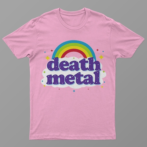 KAOS DEATH METAL RAINBOW - KAOS DEATH METAL FUNNY - KAOS DEATH METAL