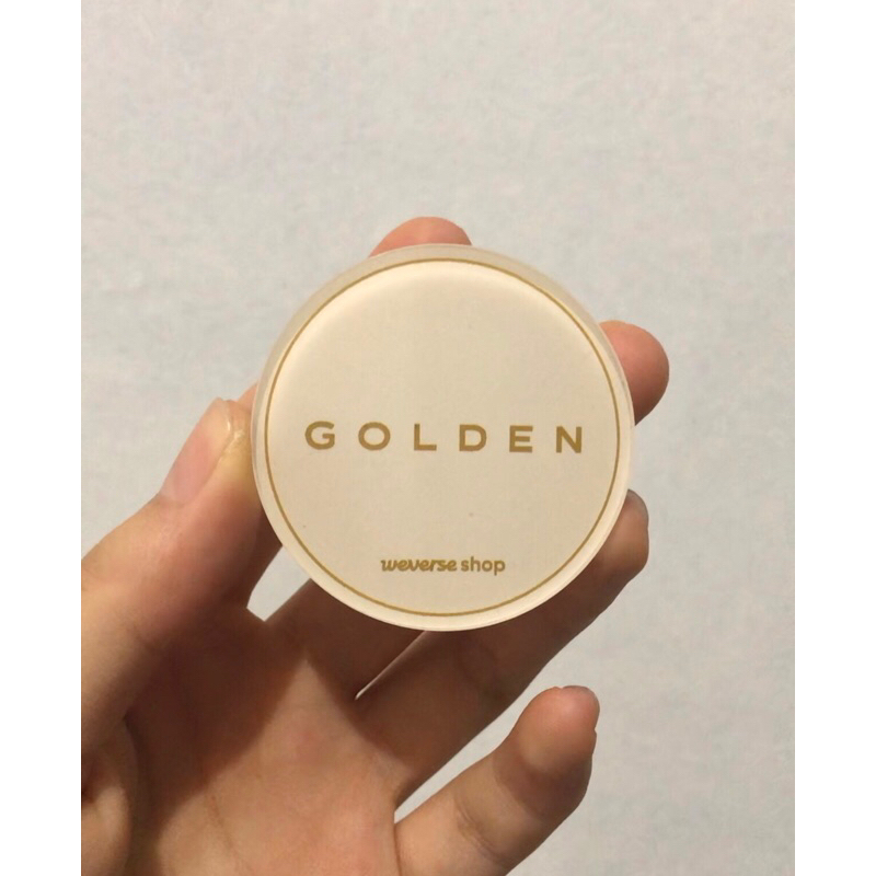 JUNGKOOK GOLDEN POB GRIPTOK WHITE