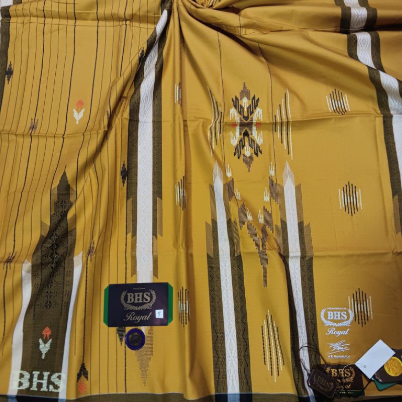 SARUNG BHS ROYAL GOLD R66 SCA 5 KUNING