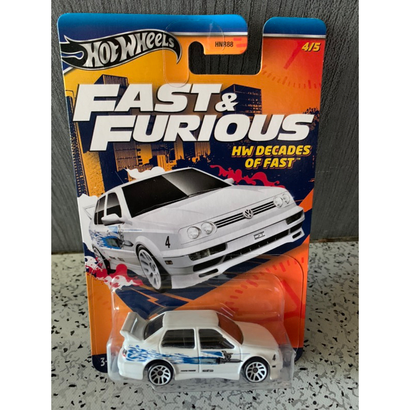 Hot Wheels Fast Furious Volkswagen Jetta, HW Jetta MK3