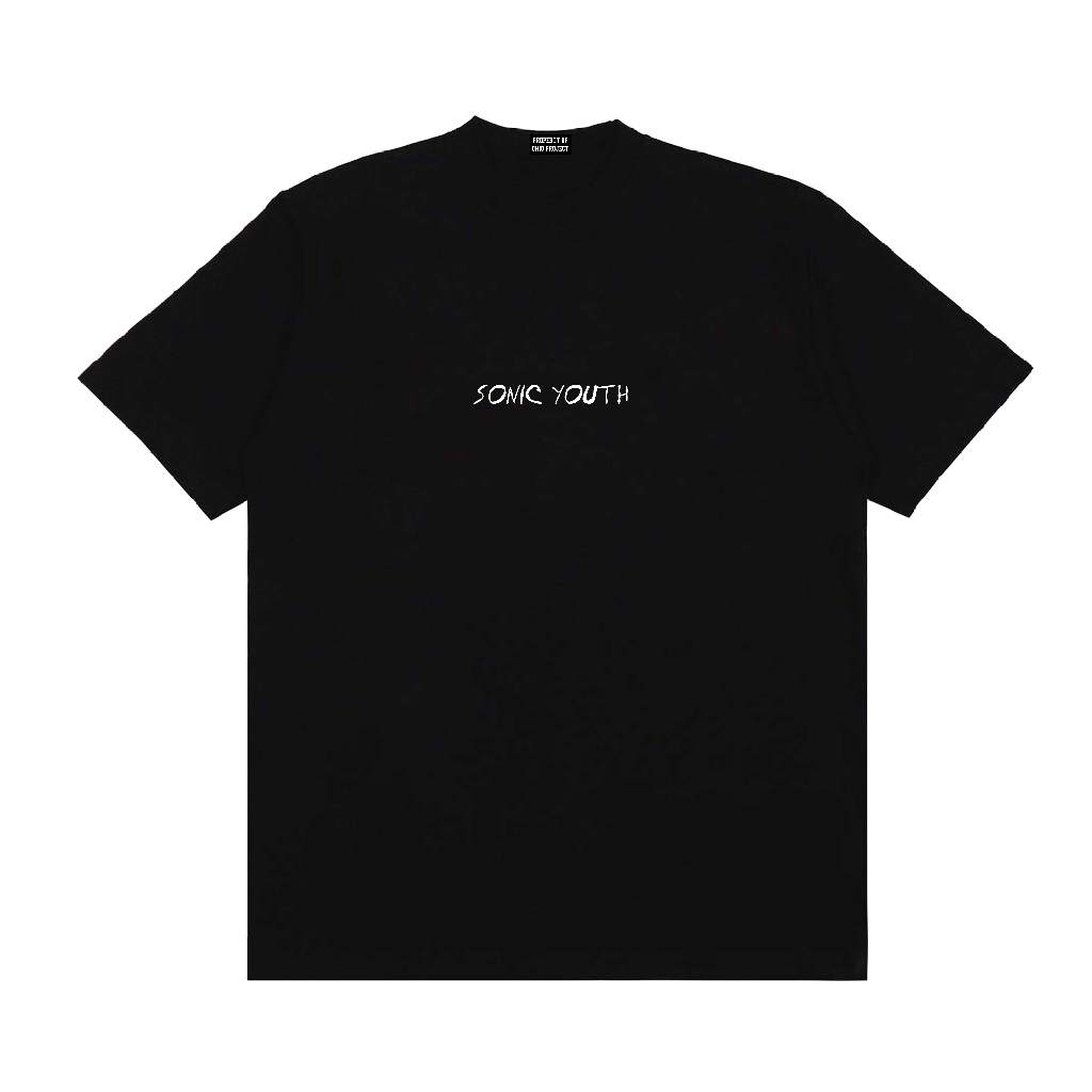 T-shirt Bootleg Sonic Youth Black