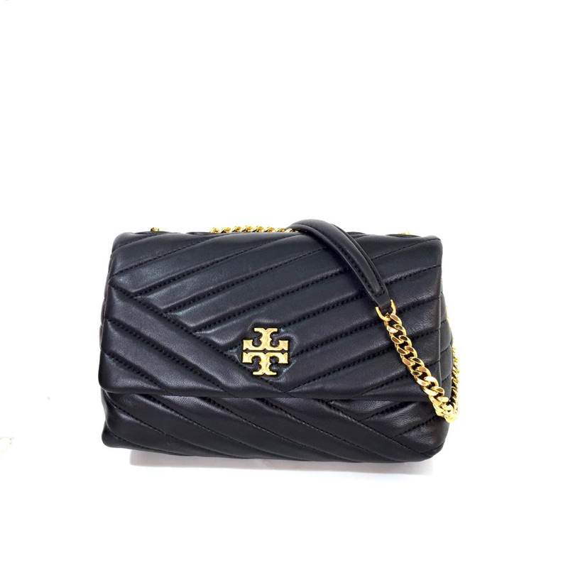 TB Kira Chevron Small Convertible Shoulder Bag