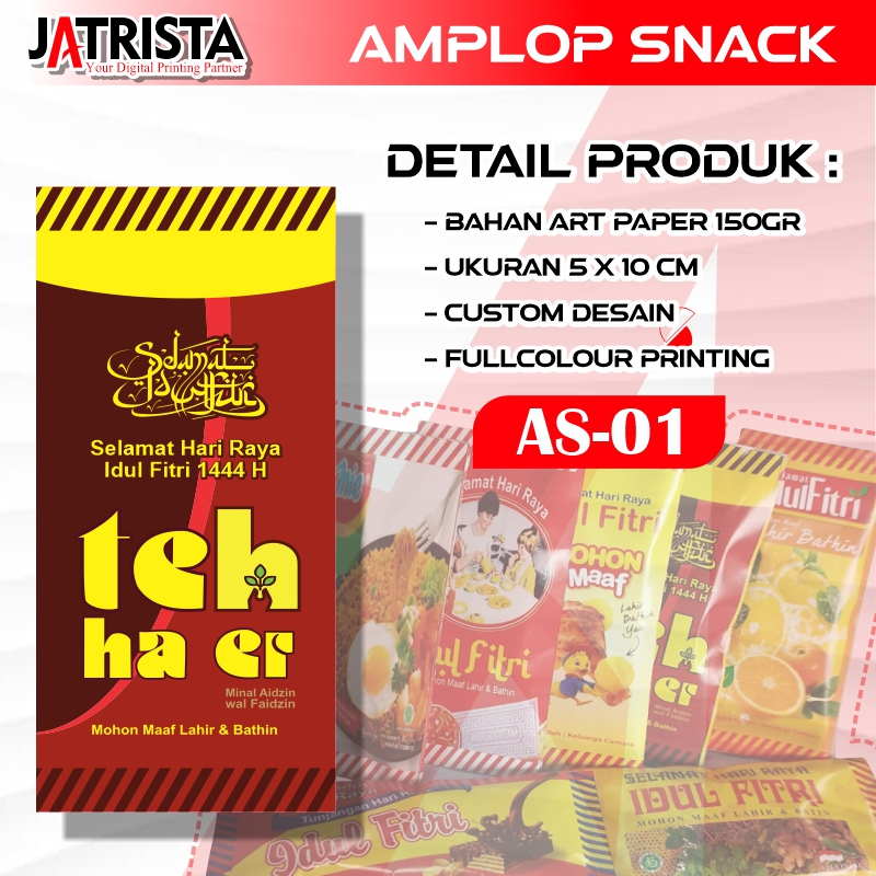 

AMPLOP LEBARAN AMPLOP THR SNACK