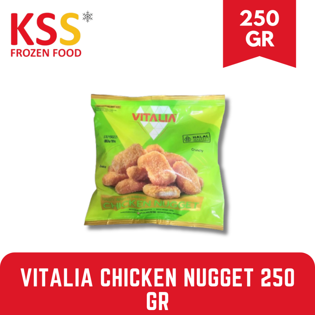 

VITALIA CHICKEN NAGET 250 GR
