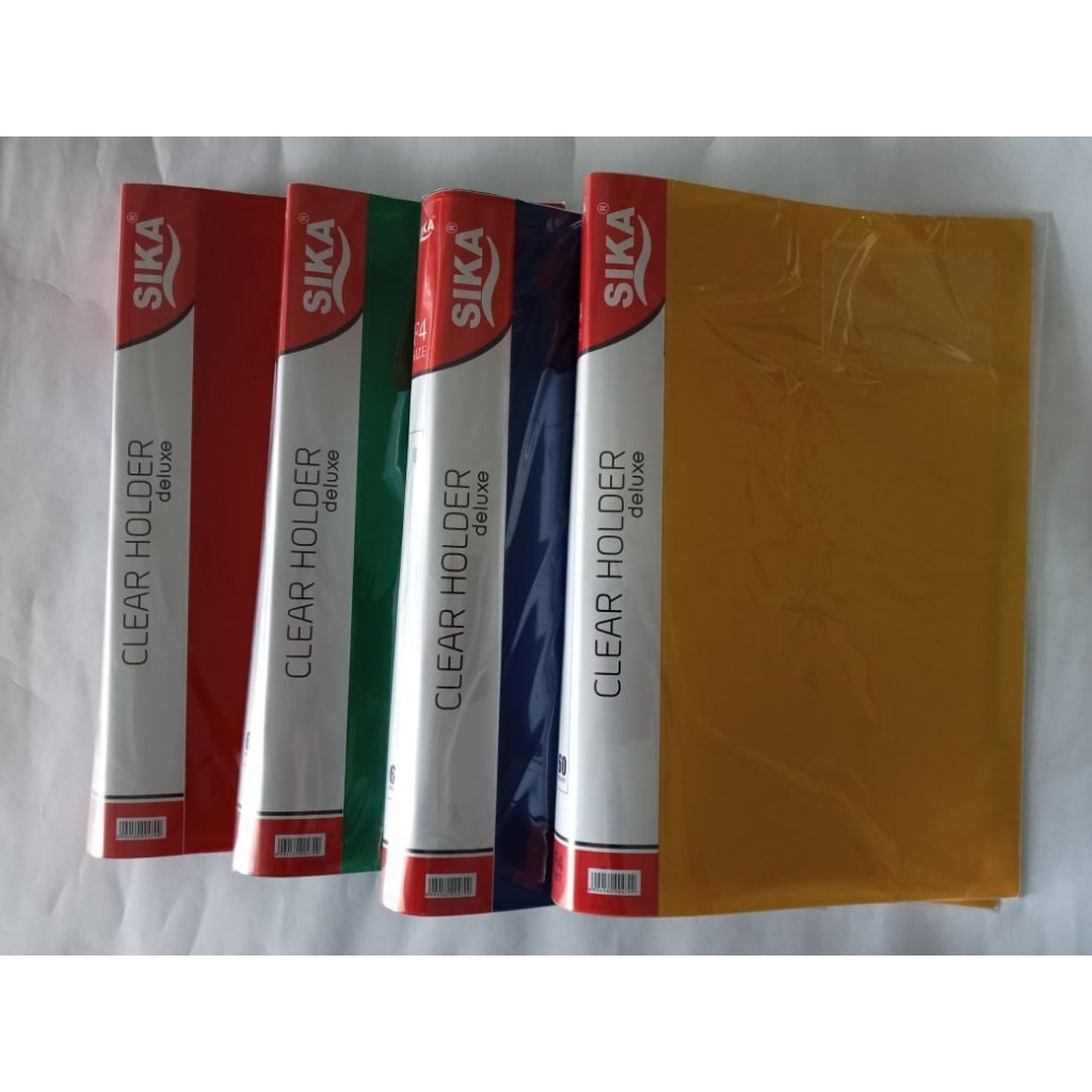 

Clear Holder SIKA Isi 60 Lembar Tebal dan Berkualitas Per Pcs