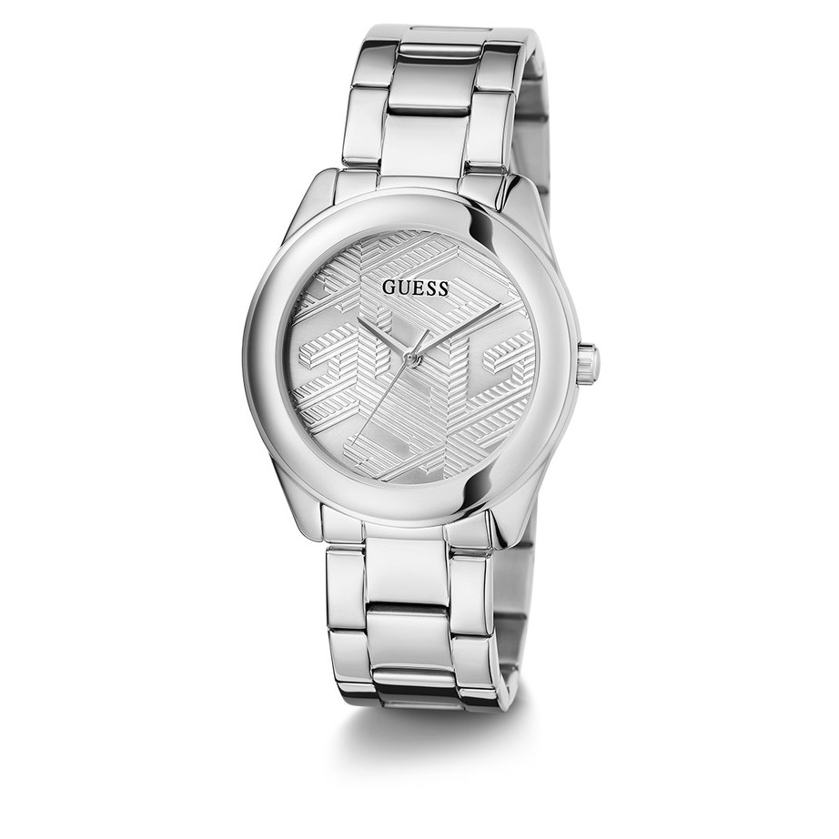 GUESS GW0606L1 CUBED Jam Tangan Wanita Analog Stainless Original