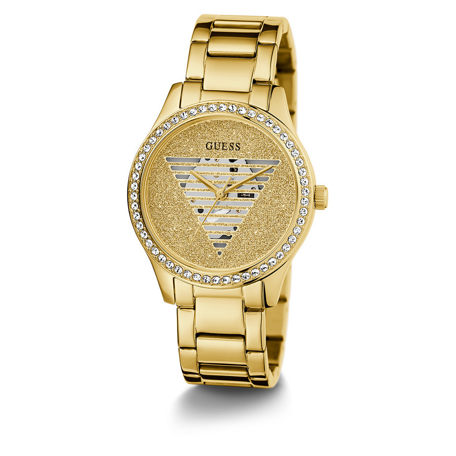 GUESS GW0605L2 LADY IDOL Jam Tangan Wanita Analog Gold Original