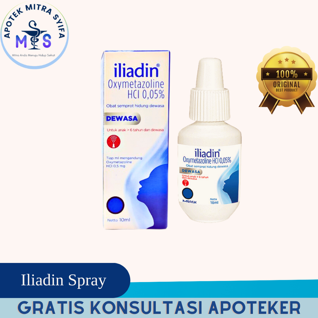 Iliadin Nasal Spray Dewasa 10mL