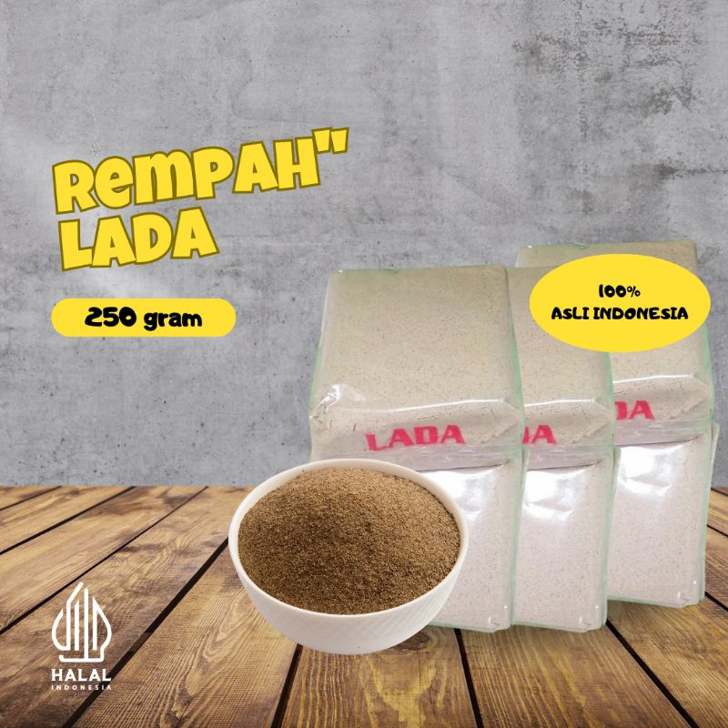 

Bumbu Lada Halus 250gr | Kualitas Premium