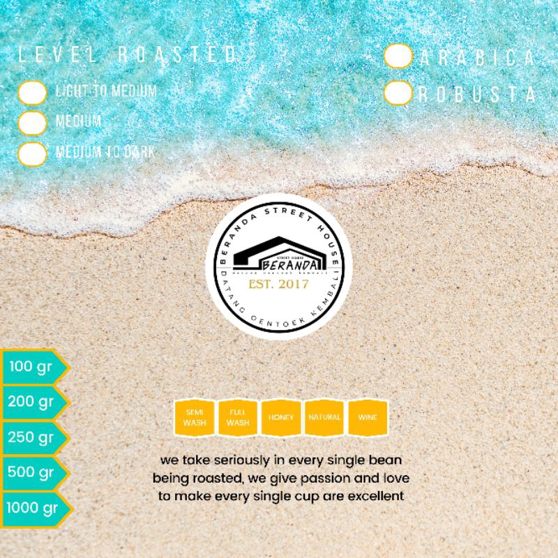 

(Green Bean) Kopi Robusta Mandailing 1kg