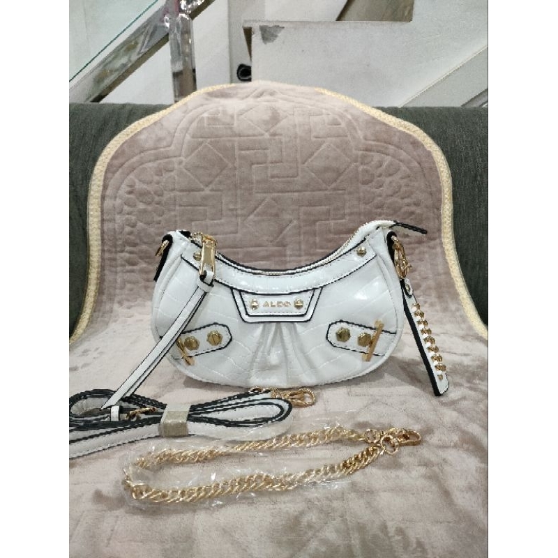 Tas Aldo Shoulder Bag White Putih by Renera
