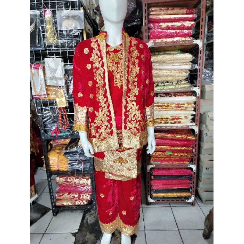 Baju Pengantin Pria Adat Minang/ Padang