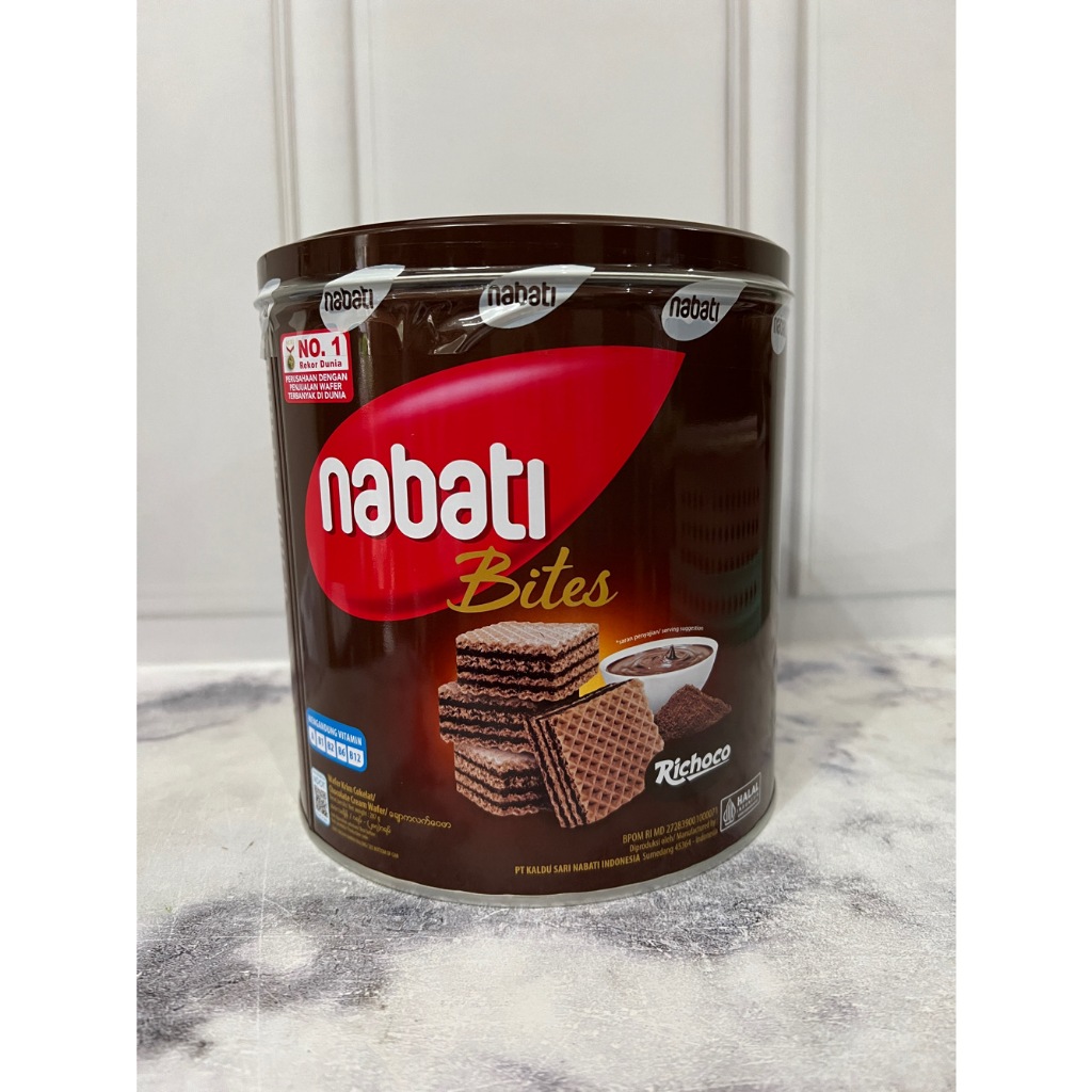 

Wafer Nabati Bites Kaleng 287gr Richoco