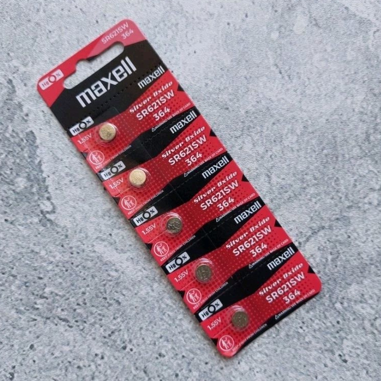 Batu Baterai 621 / battery Batre Jam Tangan Maxell 364 / SR 621 SW Original Awet Best Seller