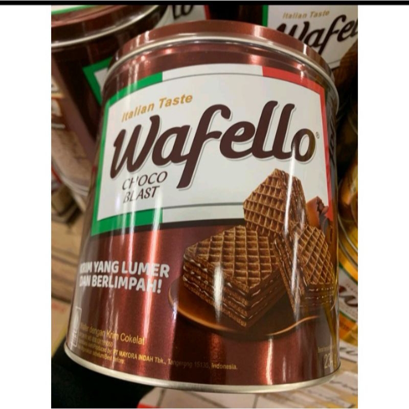 

promo wafello coklat kaleng