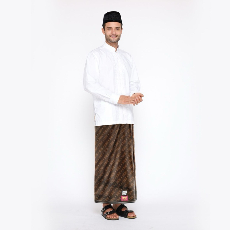 Sarung BHS Excellent Gold Motif E57 JMA Olive