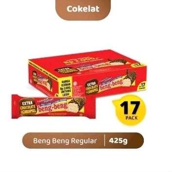 

Beng-beng Wafer Coklat Reguler 1 Box Isi 17pcs