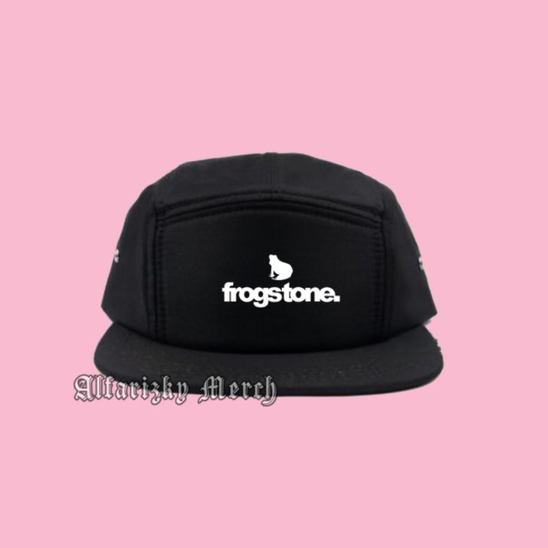 TOPI 5 PANEL SNAPBACK FROGSTONE.-SNAPBACK FIVE PANEL SIX PANEL HAT CAP DISTRO CASUAL PRIA WANITA FRO