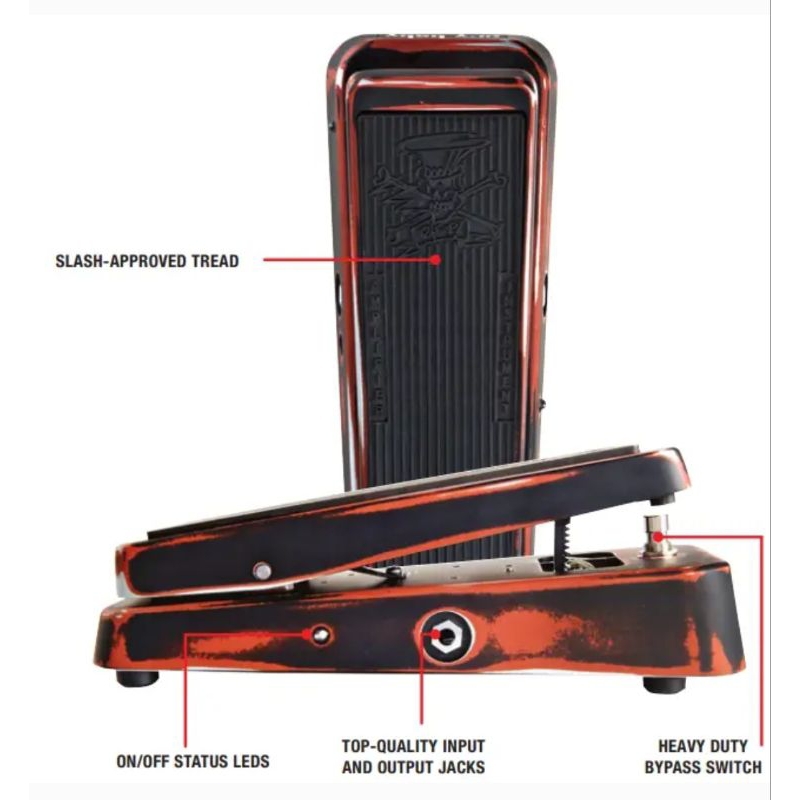 Efek Gitar Elektrik Cry Baby Wah Jim Dunlop Slash Cry Baby Classic Wah SC95