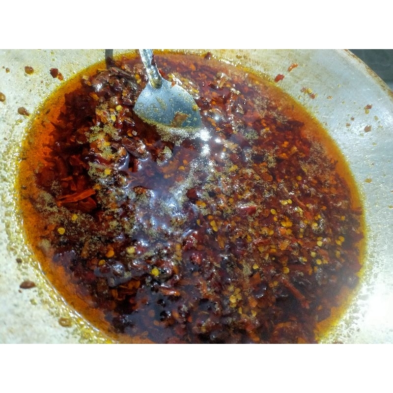 

CHILI OIL untuk Kuah Pedas/Saus Cocolan