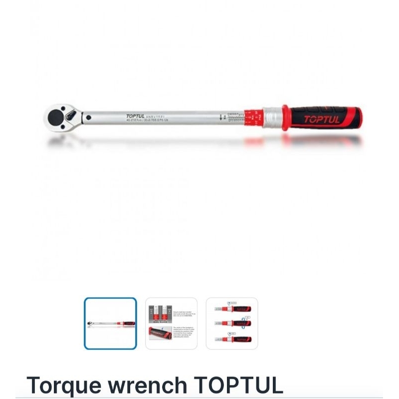 Torque Wrench 3/4"DR - 80KG ANBV2480 TOPTUL