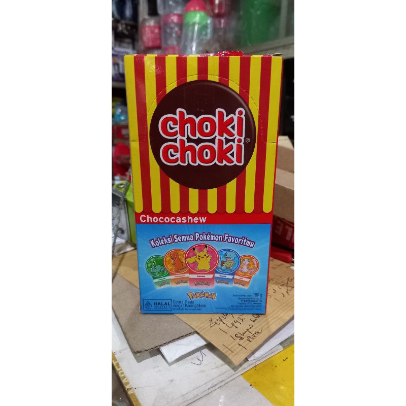 

Choki Choki Coklat Pasta 20 stik x 10 gram