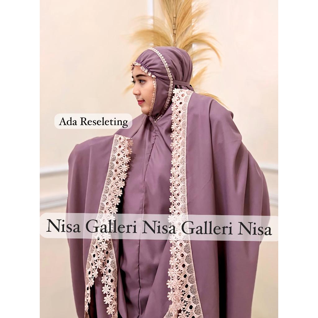 Mukena Nisa Mukena Ramadhan Mewah Mukena Cantik 2024