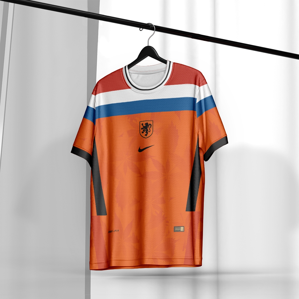 jersey Belanda Terbaru / Baju sepak bola Netherland/ Kaos Timnas Fullprinting