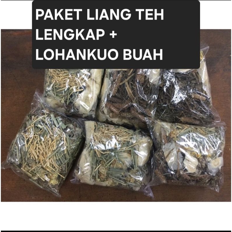 

LIANG TEH LOHANKUO BUAH LIANGTEH + LO HAN KUO BUAH PAKET LIANG TEH LENGKAP HERBAL ALAMI untuk Panas dalam Sakit Tenggorokan Batuk Tenggorokan kering