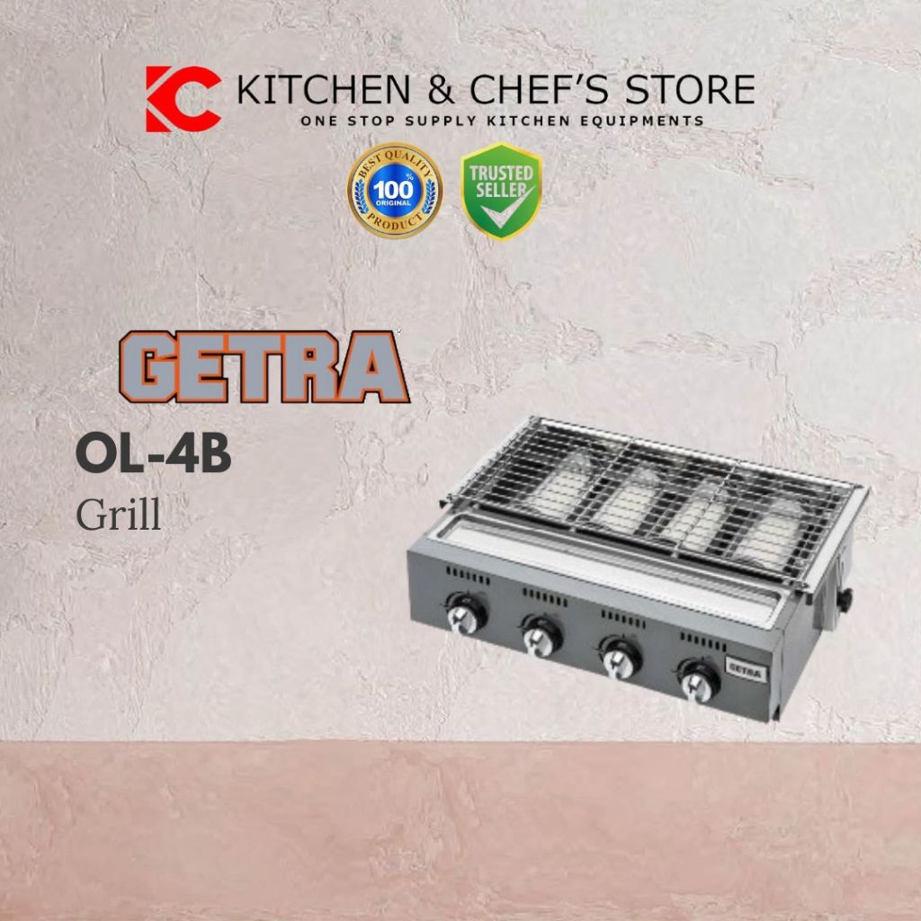 Panggangan/Griller Getra 4 Burner OL-4B