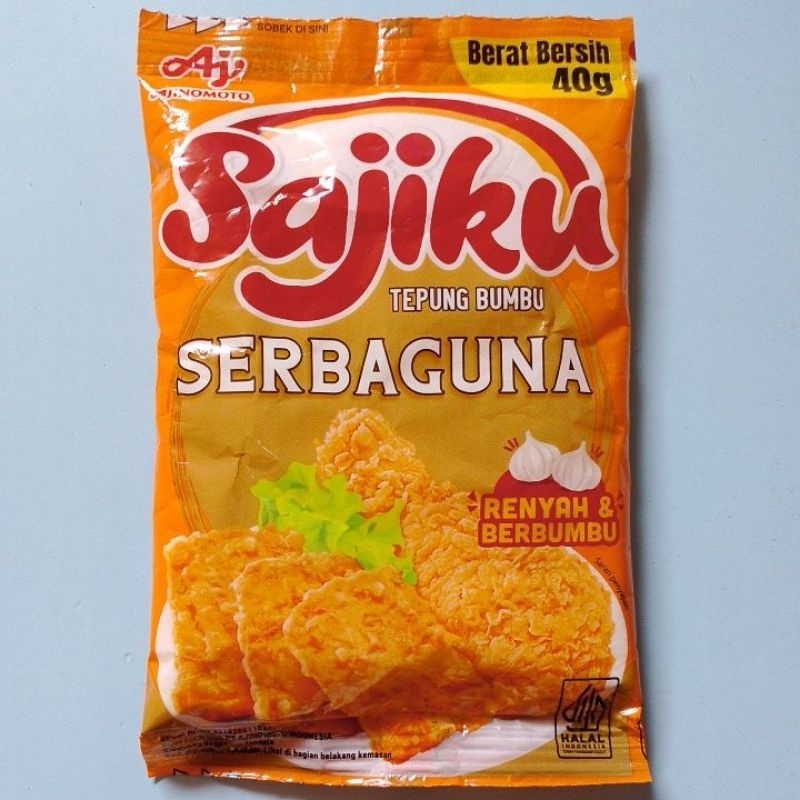 

~MOS~ Tepung Serbaguna Sajiku 40 gram. Tepung Bumbu Serbaguna