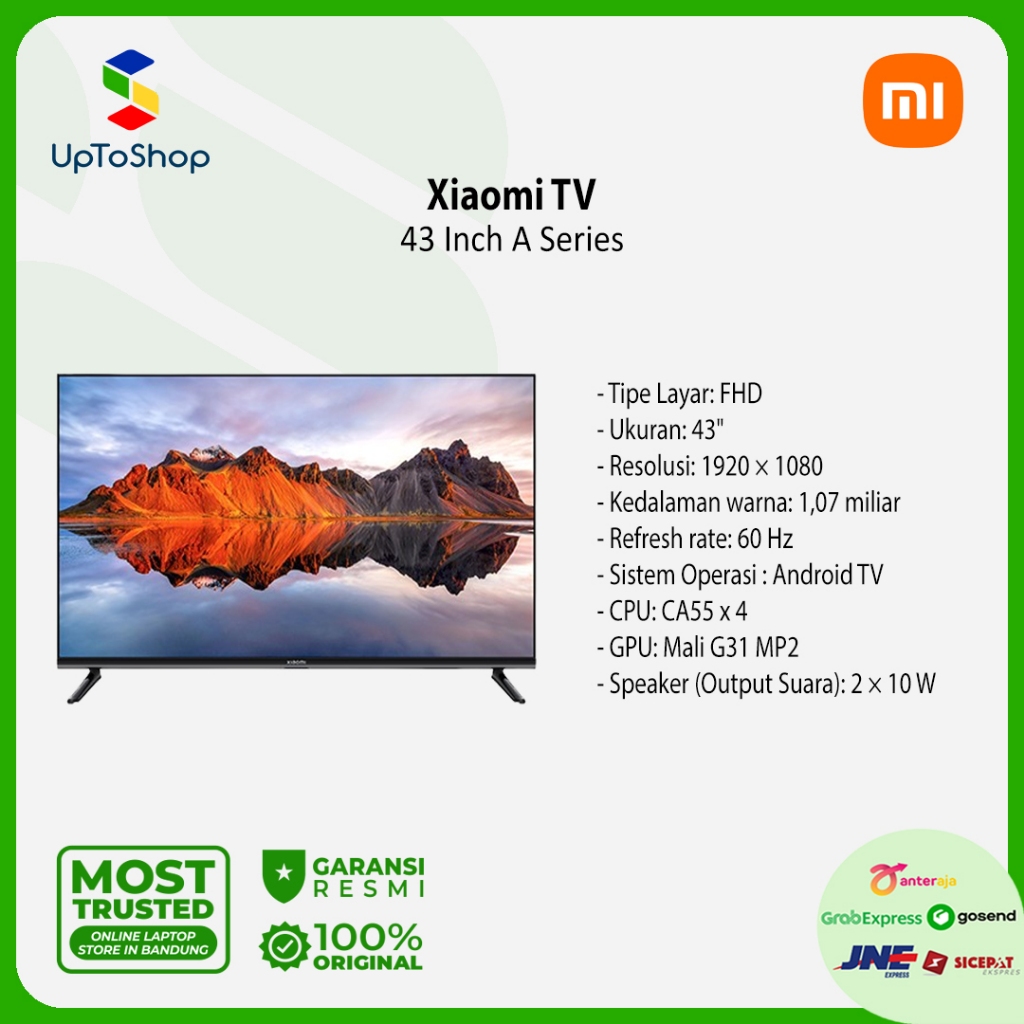 Xiaomi TV A Series 43 inch FHD 60Hz Google TV